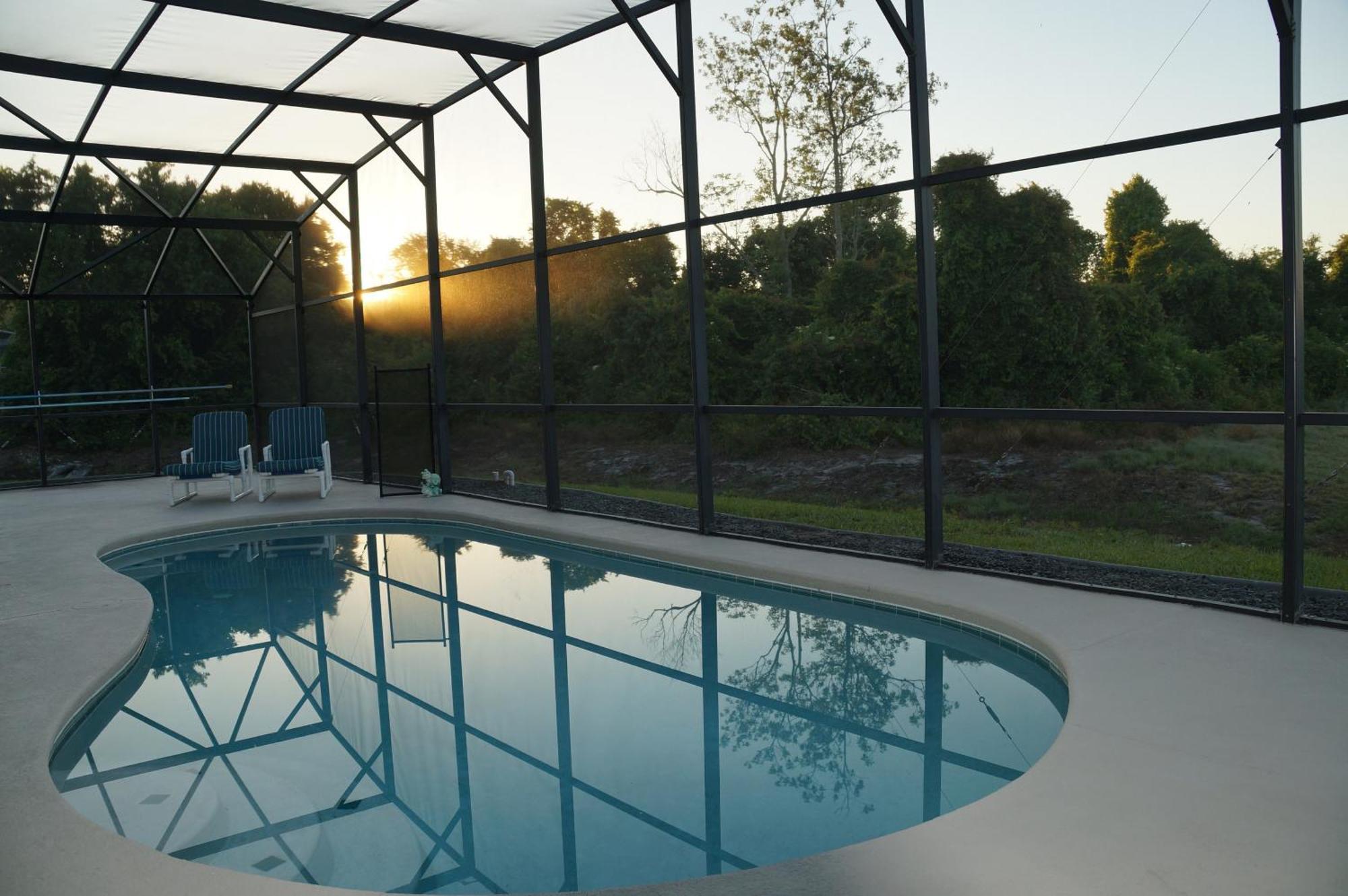Villa Met Prive Zwembad Nabij Orlando Optional Heated Pool Dundee Εξωτερικό φωτογραφία